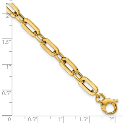 14K Yellow Gold Polished Fancy Link Bracelet
