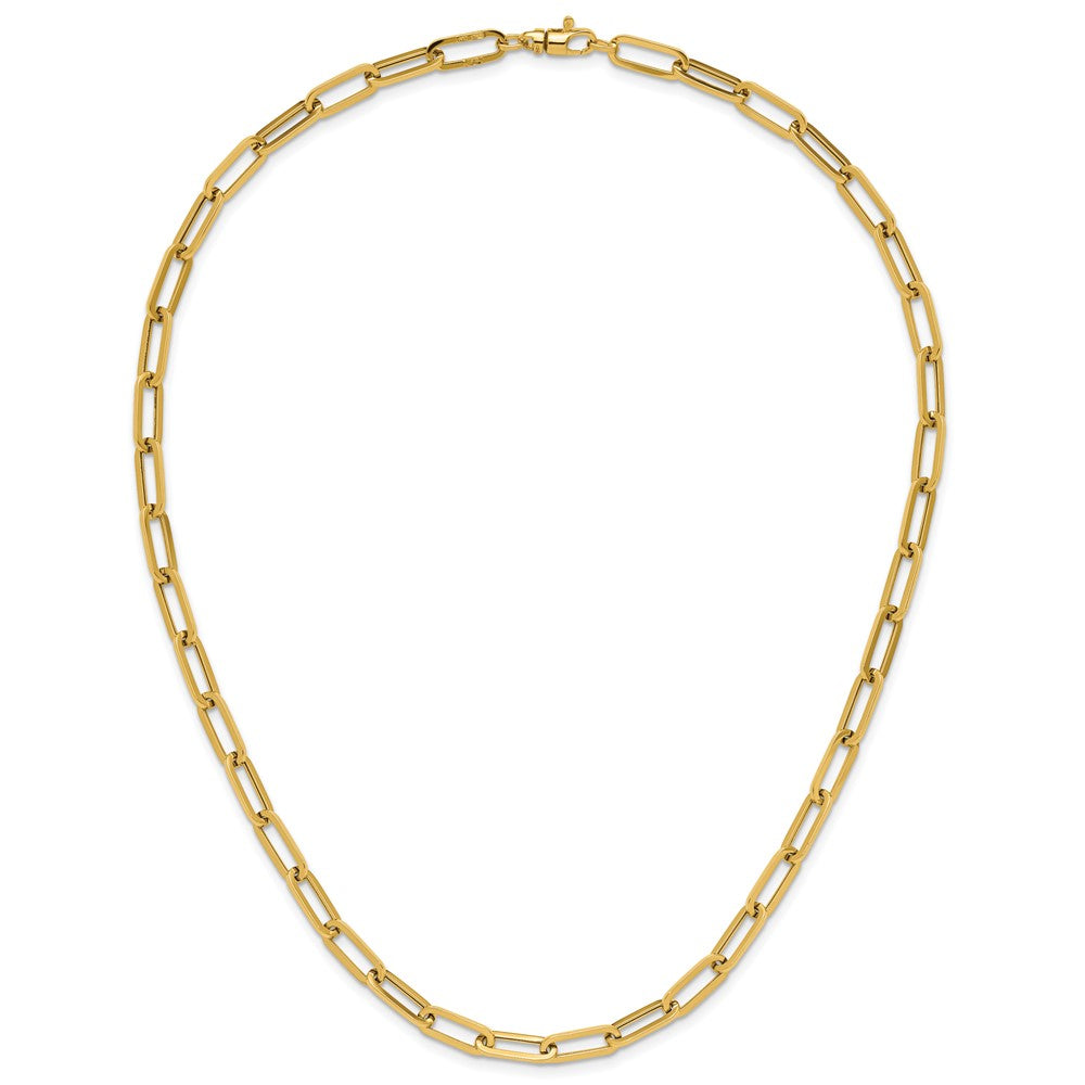 14K Yellow Gold Polished Fancy Link Necklace