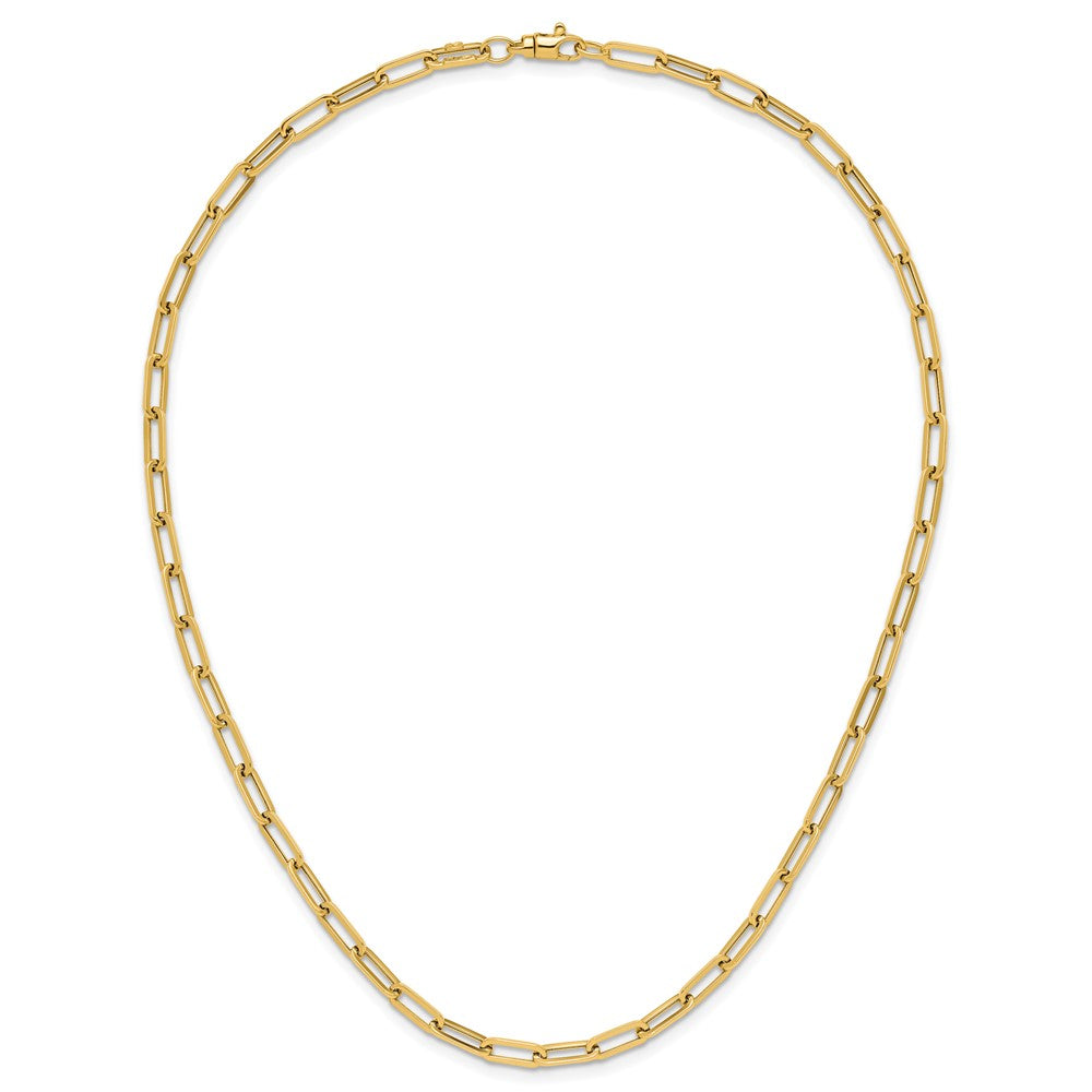 14K Yellow Gold Polished Fancy Link Necklace