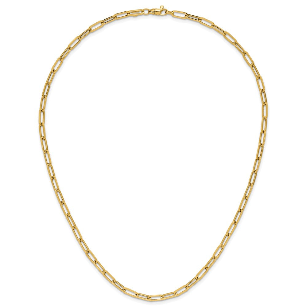 14K Yellow Gold Polished Fancy Link Necklace
