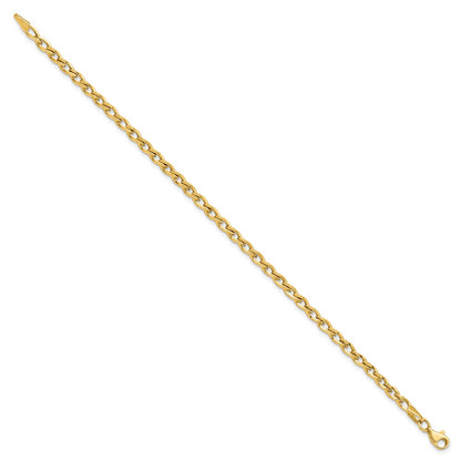 7.5 Inch 14K Polished Link Bracelet