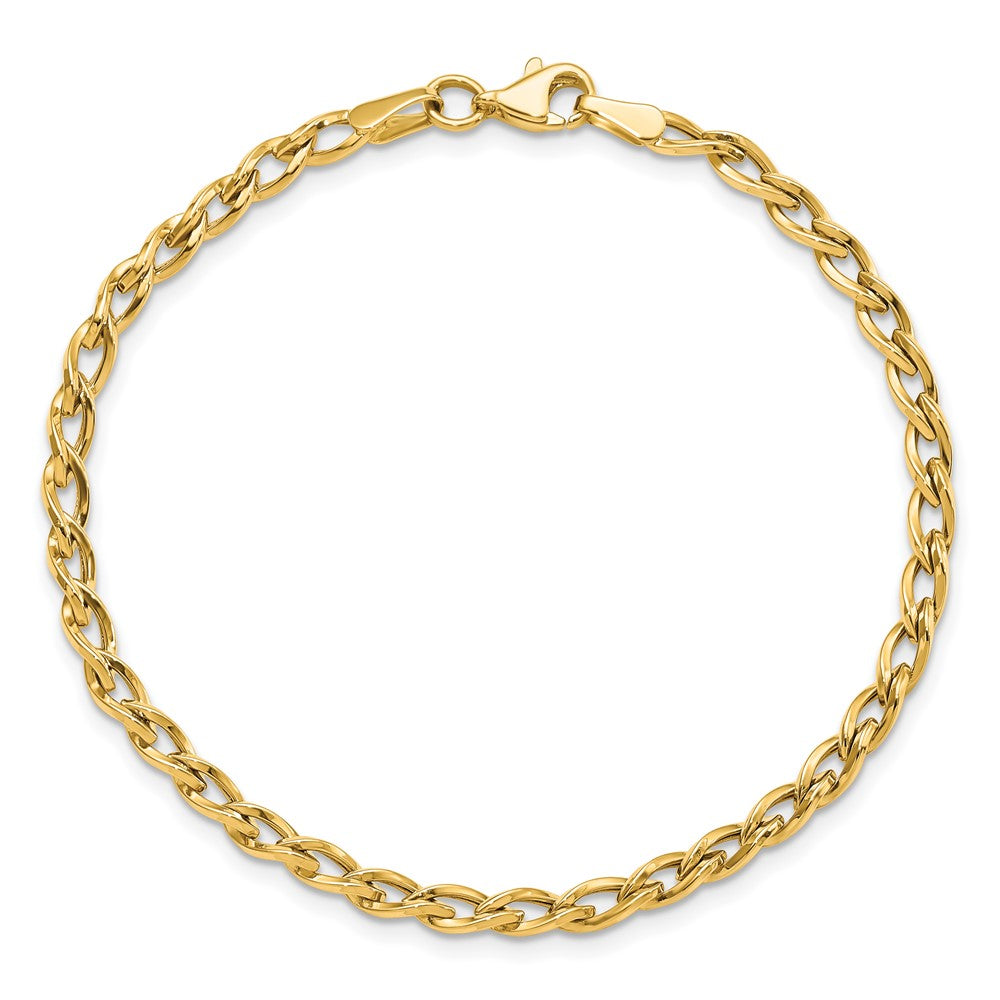 7.5 Inch 14K Polished Link Bracelet