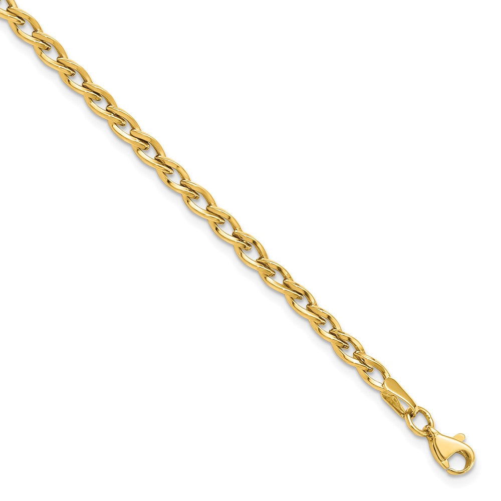 7.5 Inch 14K Polished Link Bracelet