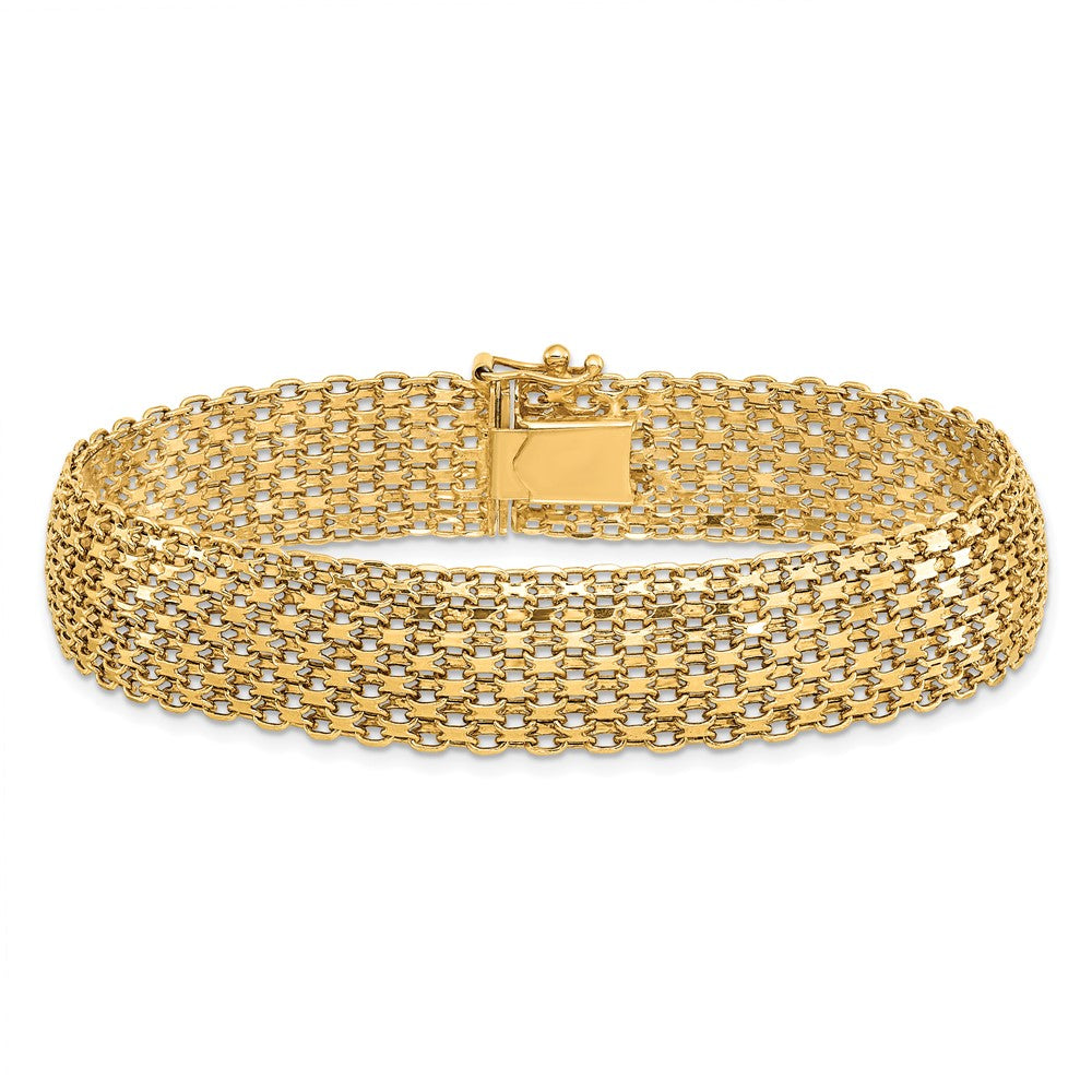 8 Inch 14K Polished Bracelet