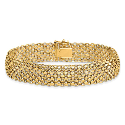 8 Inch 14K Polished Bracelet