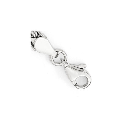 7 Inch 14K White Gold Polished Fancy Link Bracelet