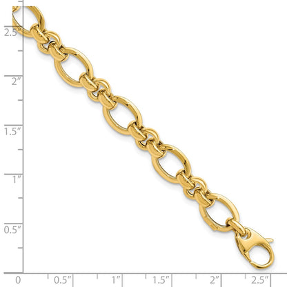 7.5 Inch 14K Polished Bracelet