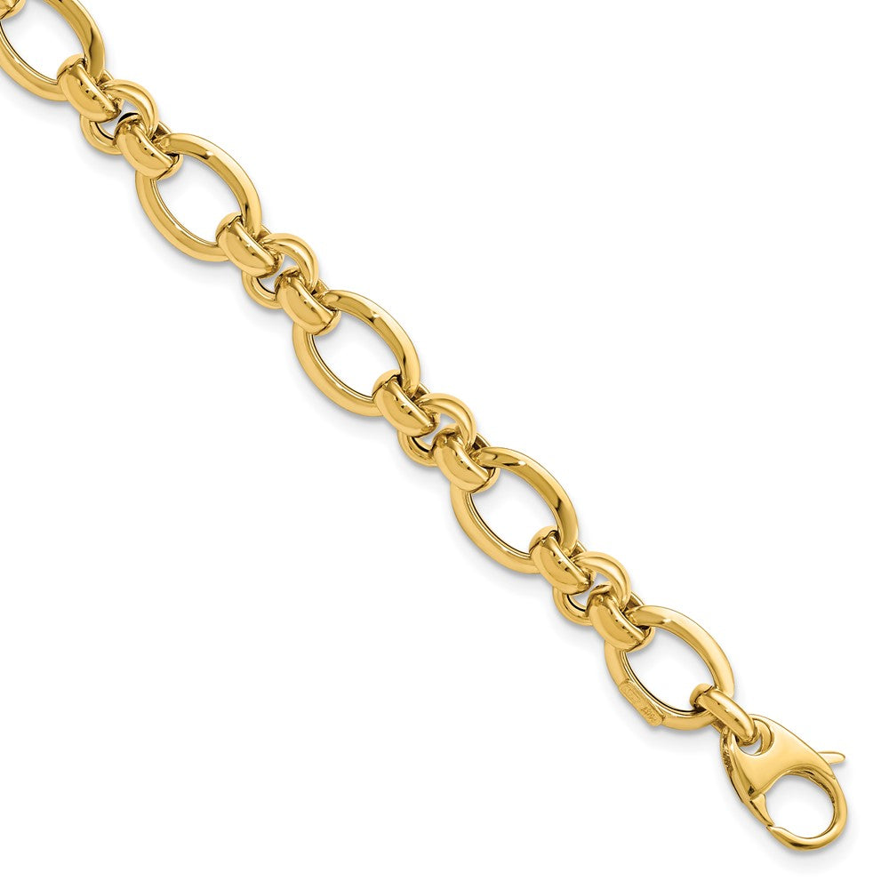 7.5 Inch 14K Polished Bracelet