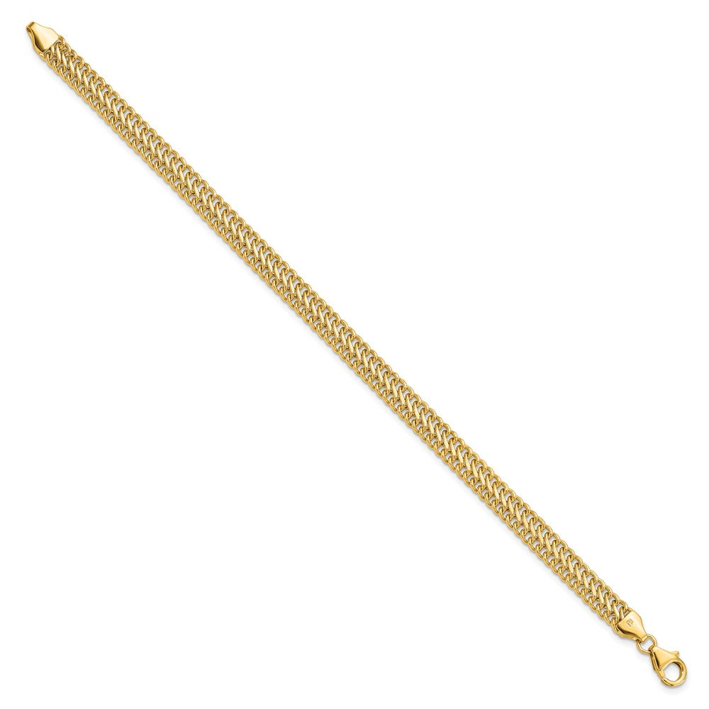 7.5 Inch 14K Polished S Link Bracelet