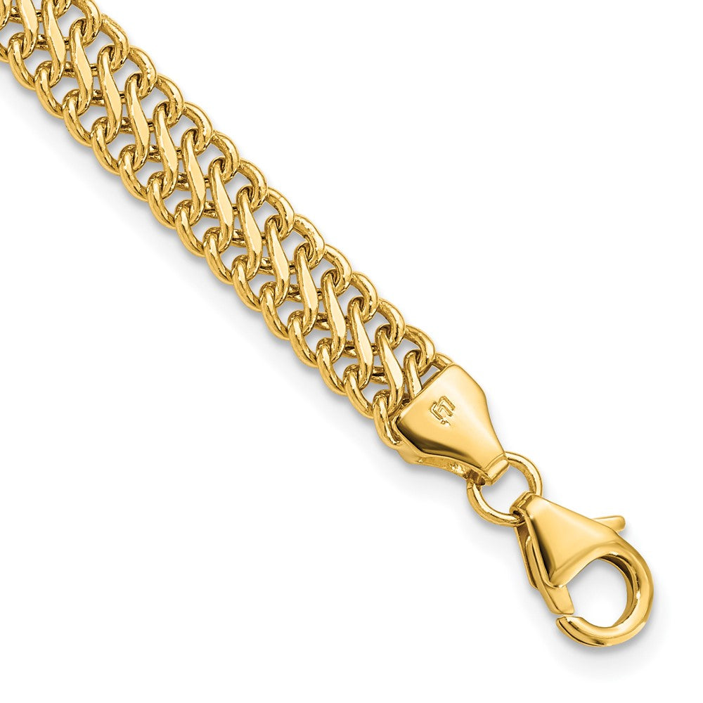 7.5 Inch 14K Polished S Link Bracelet