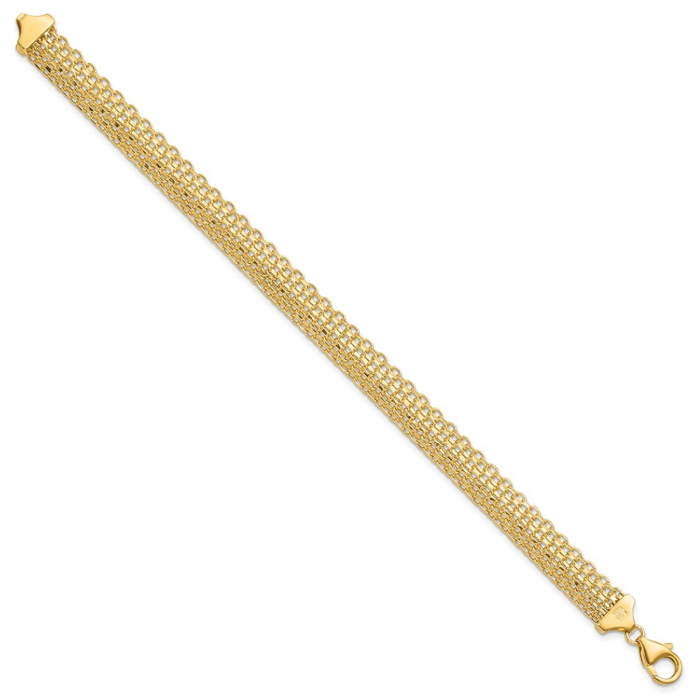 7.5 Inch 14K Polished Bracelet