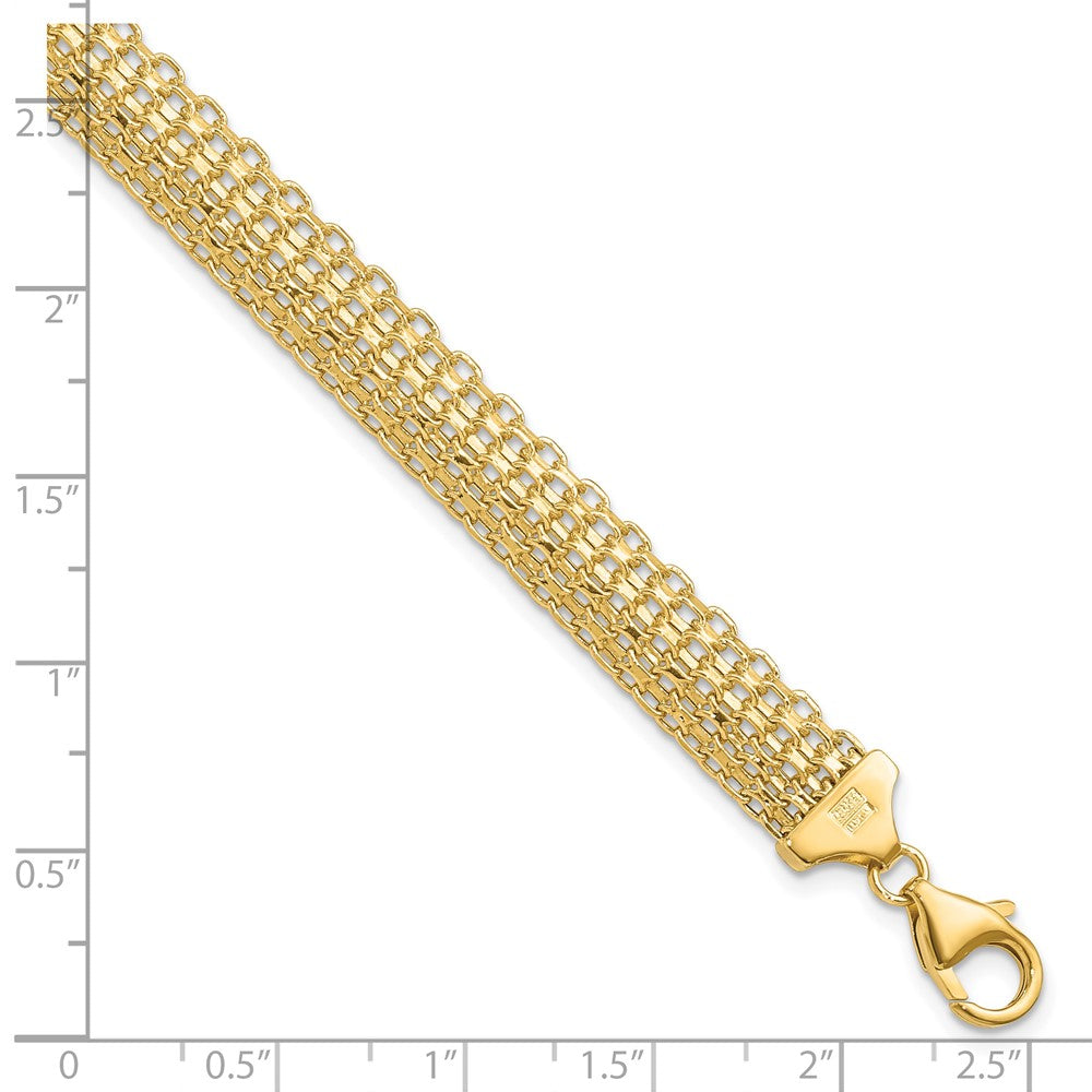 7.5 Inch 14K Polished Bracelet