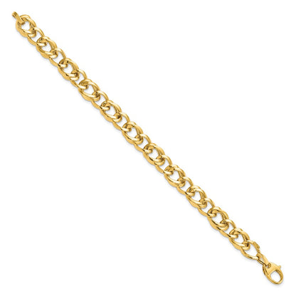 7.5 Inch 14K Polished Link Bracelet