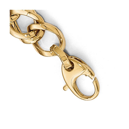 7.5 Inch 14K Polished Link Bracelet