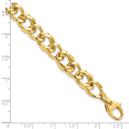 7.5 Inch 14K Polished Link Bracelet