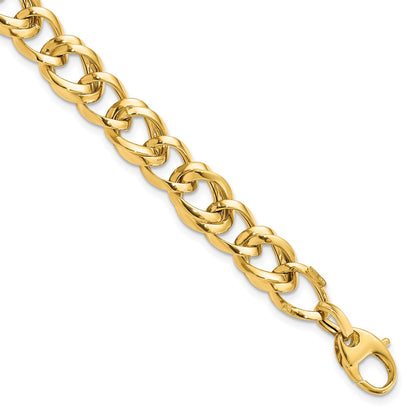 7.5 Inch 14K Polished Link Bracelet