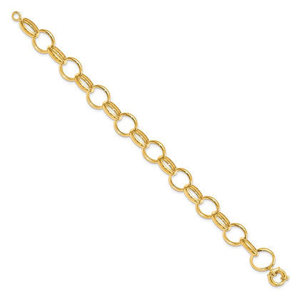 8 Inch 14K Gold Bracelet