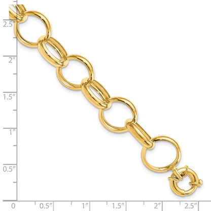 8 Inch 14K Gold Bracelet