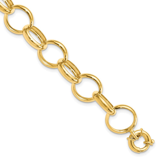 8 Inch 14K Gold Bracelet