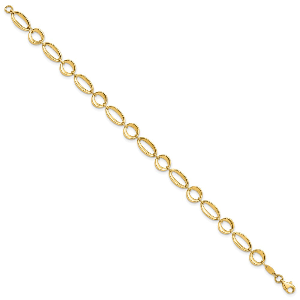 7.5 Inch 14K Gold Bracelet