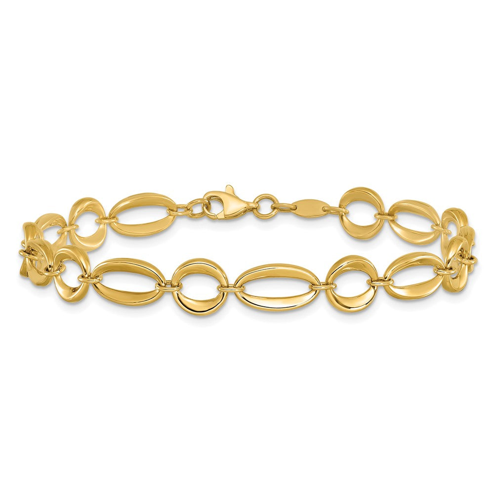 7.5 Inch 14K Gold Bracelet