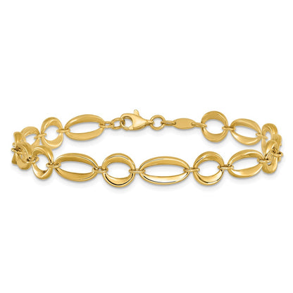 7.5 Inch 14K Gold Bracelet