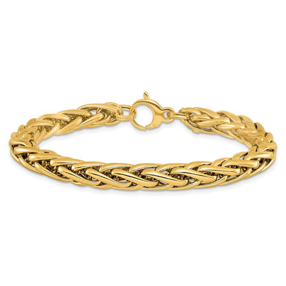 7.5 Inch 14K Polished Fancy Link Bracelet