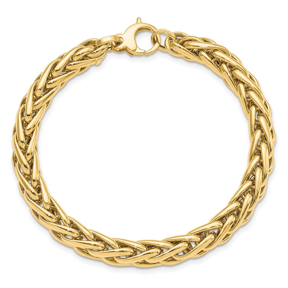 7.5 Inch 14K Polished Fancy Link Bracelet