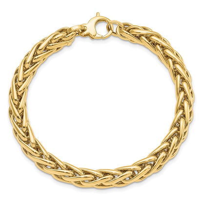 7.5 Inch 14K Polished Fancy Link Bracelet