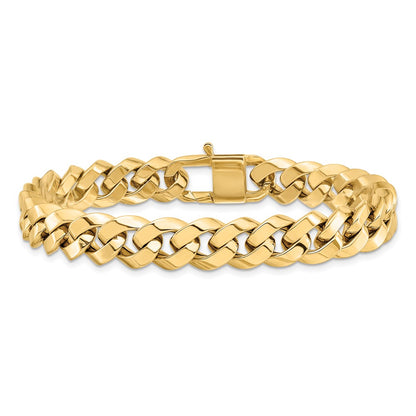 8 Inch 14K Polished Fancy Link Bracelet