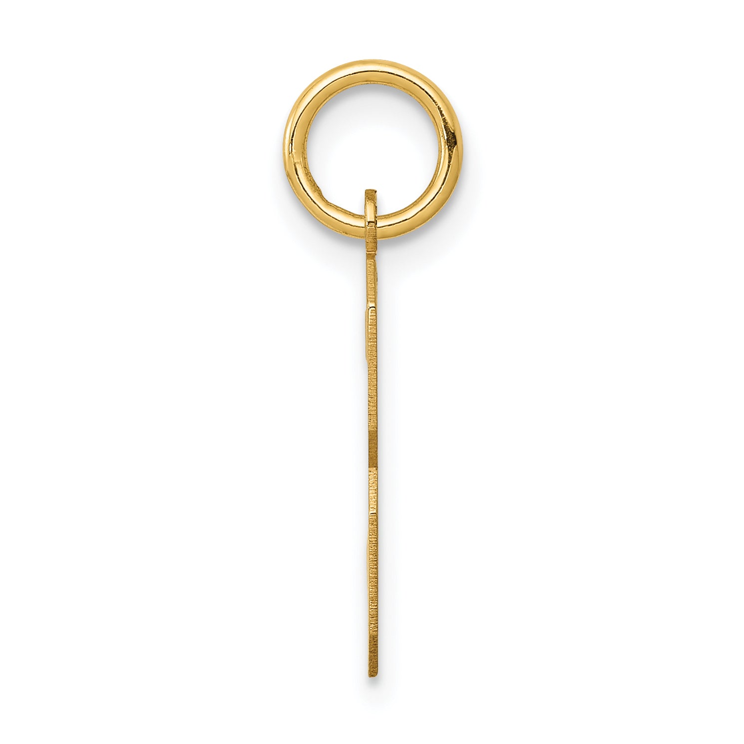 14k Yellow Gold 14k Medium Polished Number 3 Charm