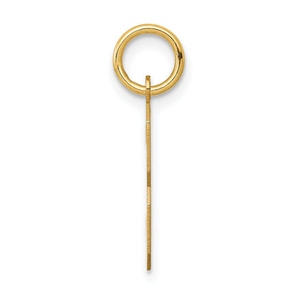 14k Yellow Gold 14k Medium Polished Number 3 Charm