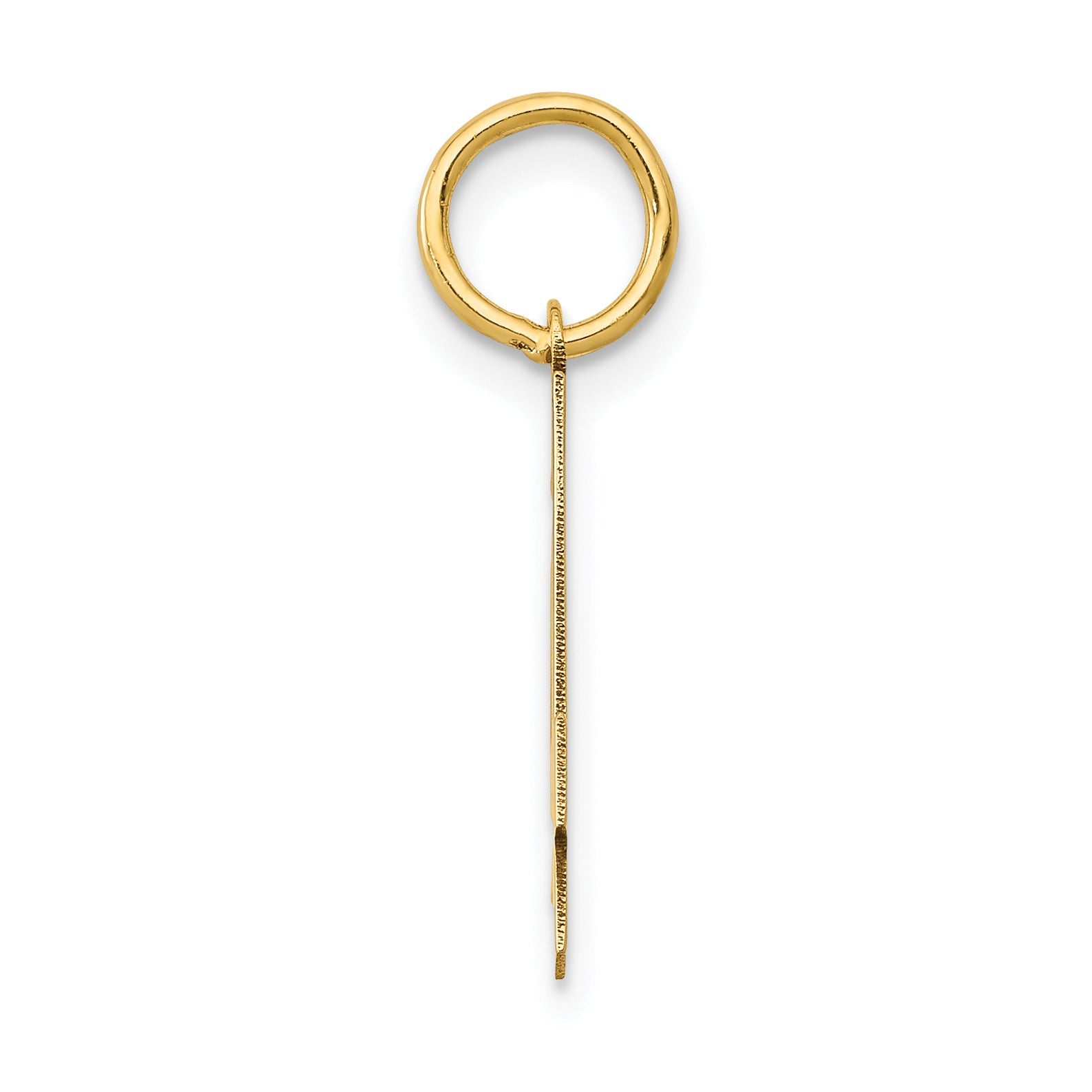 14k Yellow Gold 14k Medium Polished Number 4 Charm