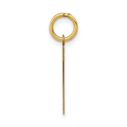 14k Yellow Gold 14k Medium Polished Number 7 Charm