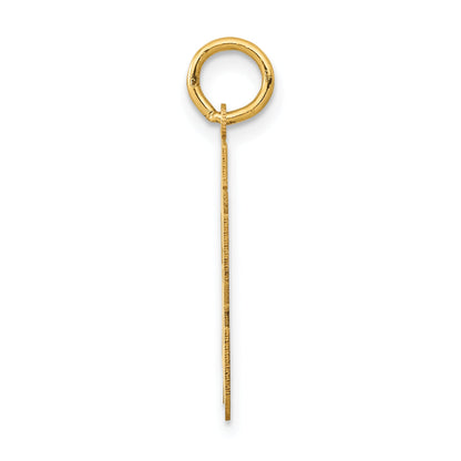 14k Yellow Gold 14k Medium Polished Number 53 Charm