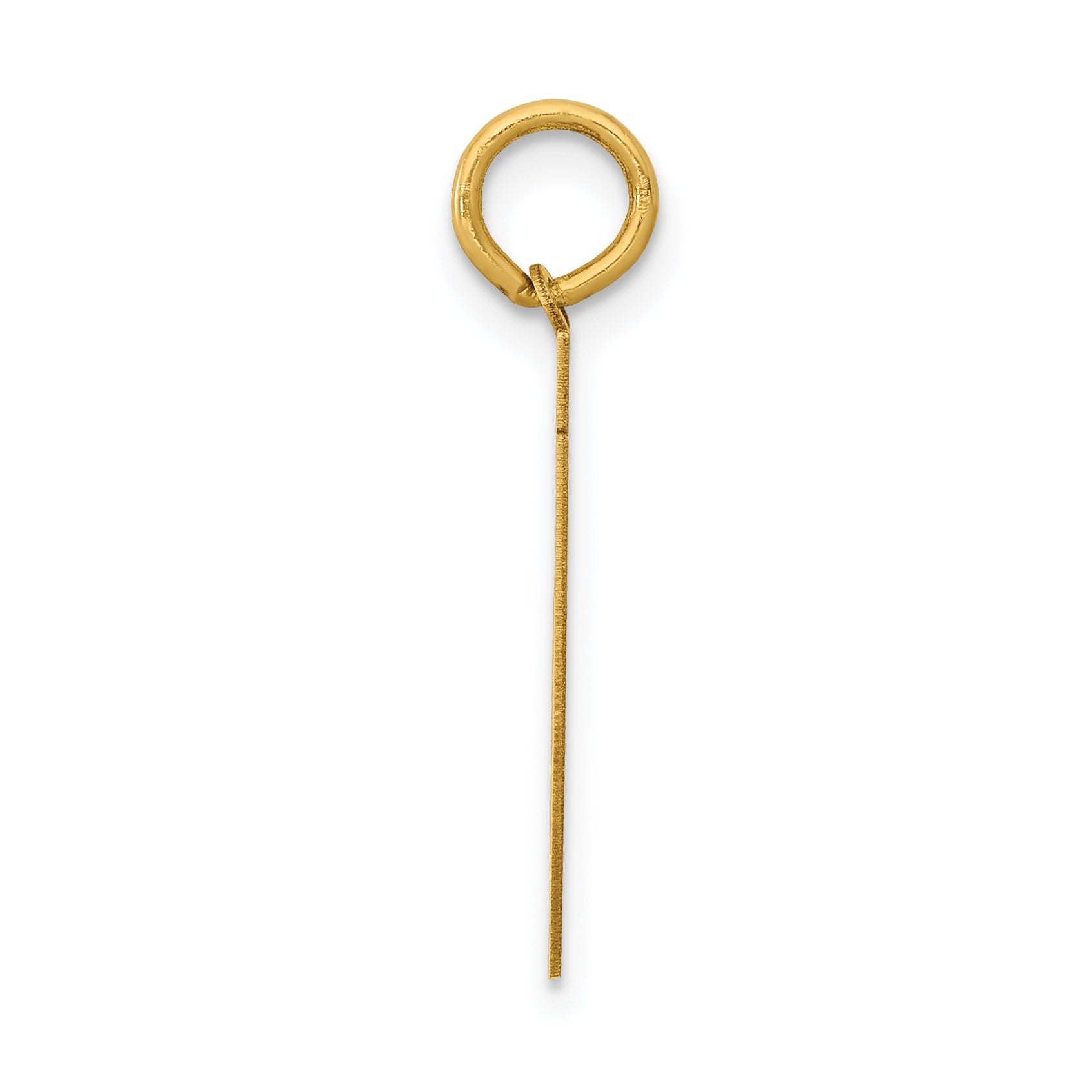 14k Yellow Gold 14k Medium Polished Number 71 Charm