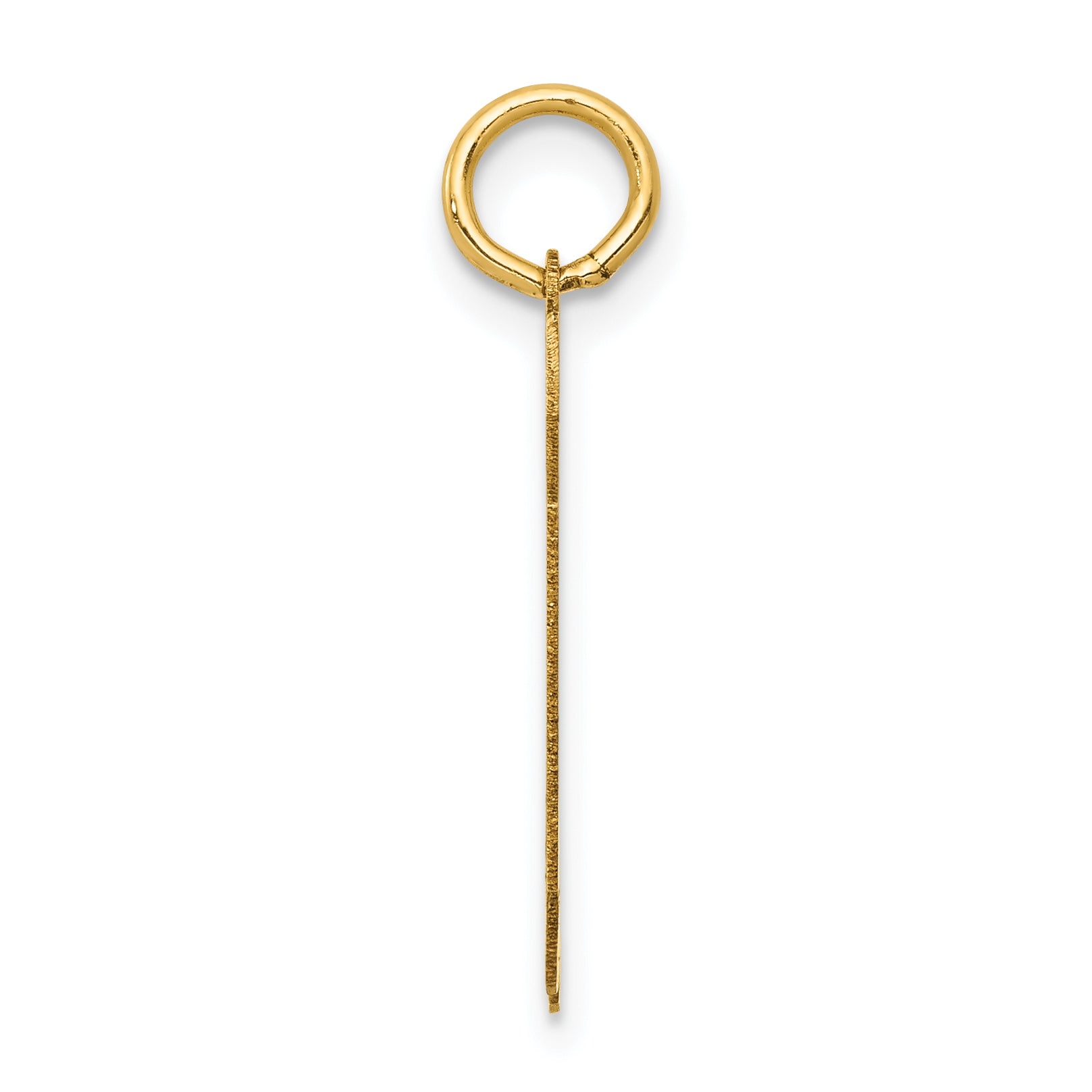 14K Yellow Gold Medium Polished Number 90 Charm