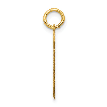 14K Yellow Gold Medium Polished Number 90 Charm