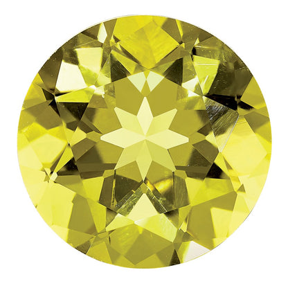 Gemstone Lemon Quartz Aa Quality 7mm Round