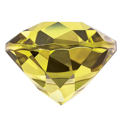 Gemstone Lemon Quartz Aa Quality 12mm Round Checkerboard