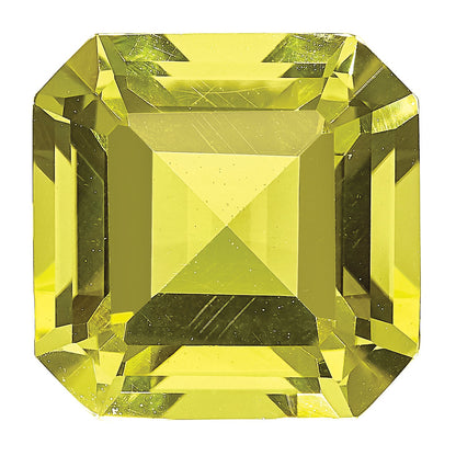 Gemstone Lemon Quarts Aa Quality 8mm Modified Square