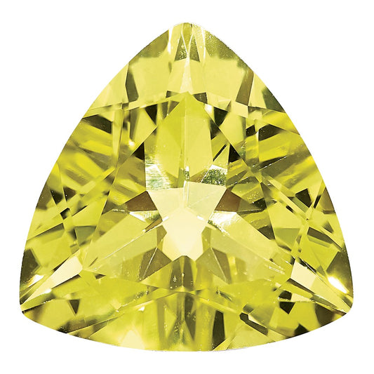 Gemstone Lemon Quartz Aa Quality 7mm Trillion