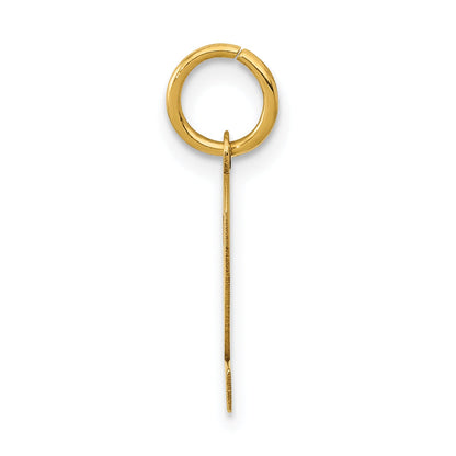 14k Yellow Gold 14k Small Polished Number 2 Charm