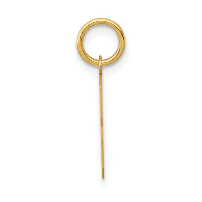 14k Yellow Gold 14k Small Polished Number 3 Charm