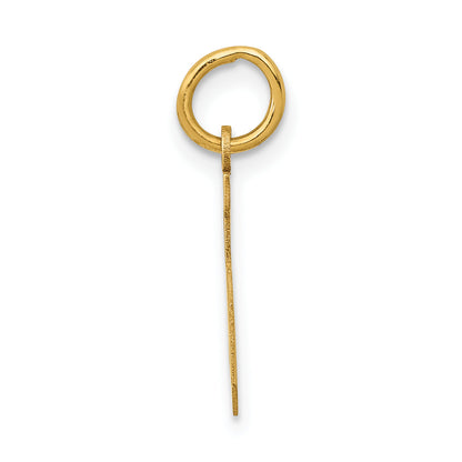 14k Yellow Gold 14k Small Polished Number 5 Charm