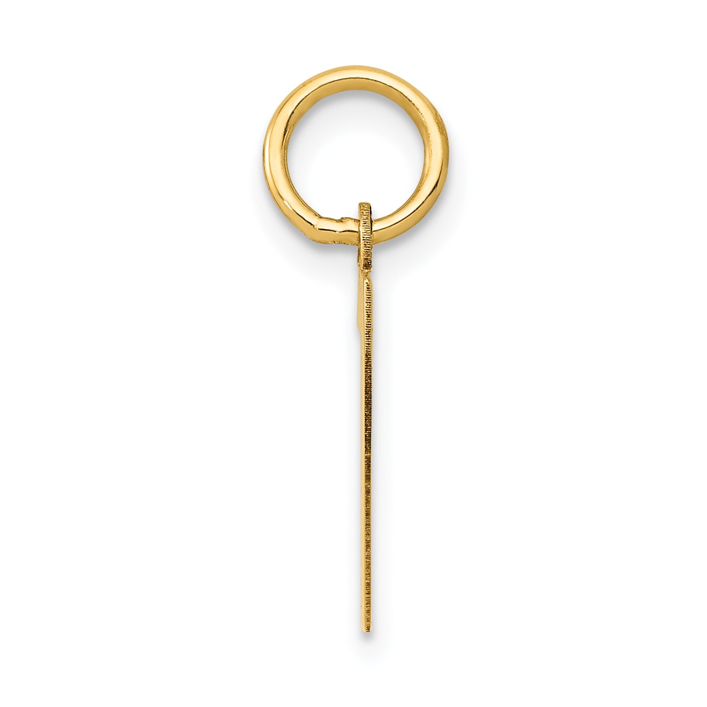 14k Yellow Gold 14k Small Polished Number 7 Charm