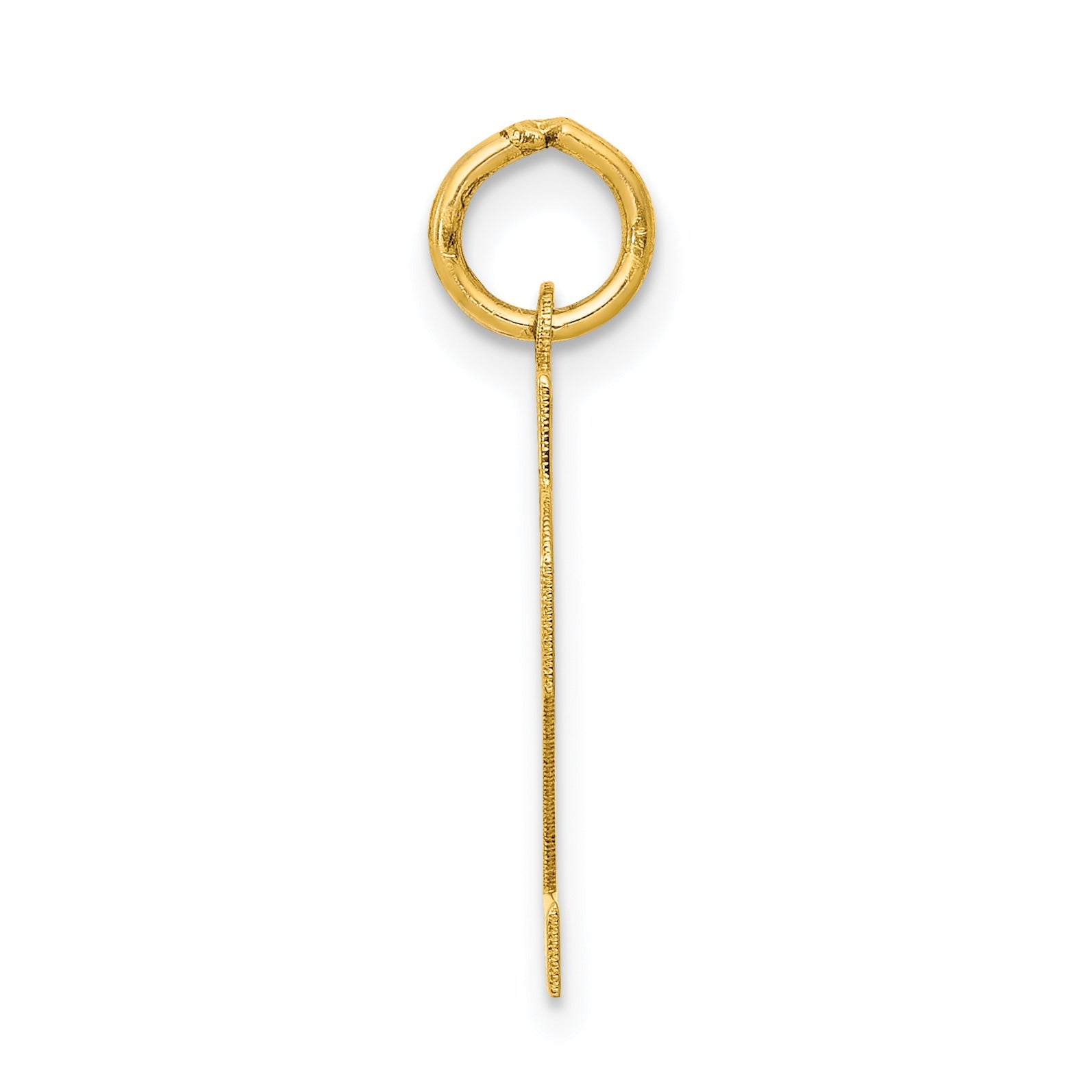 10K Yellow Gold Small Polished Number 22 Charm