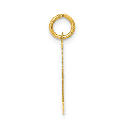 10K Yellow Gold Small Polished Number 22 Charm
