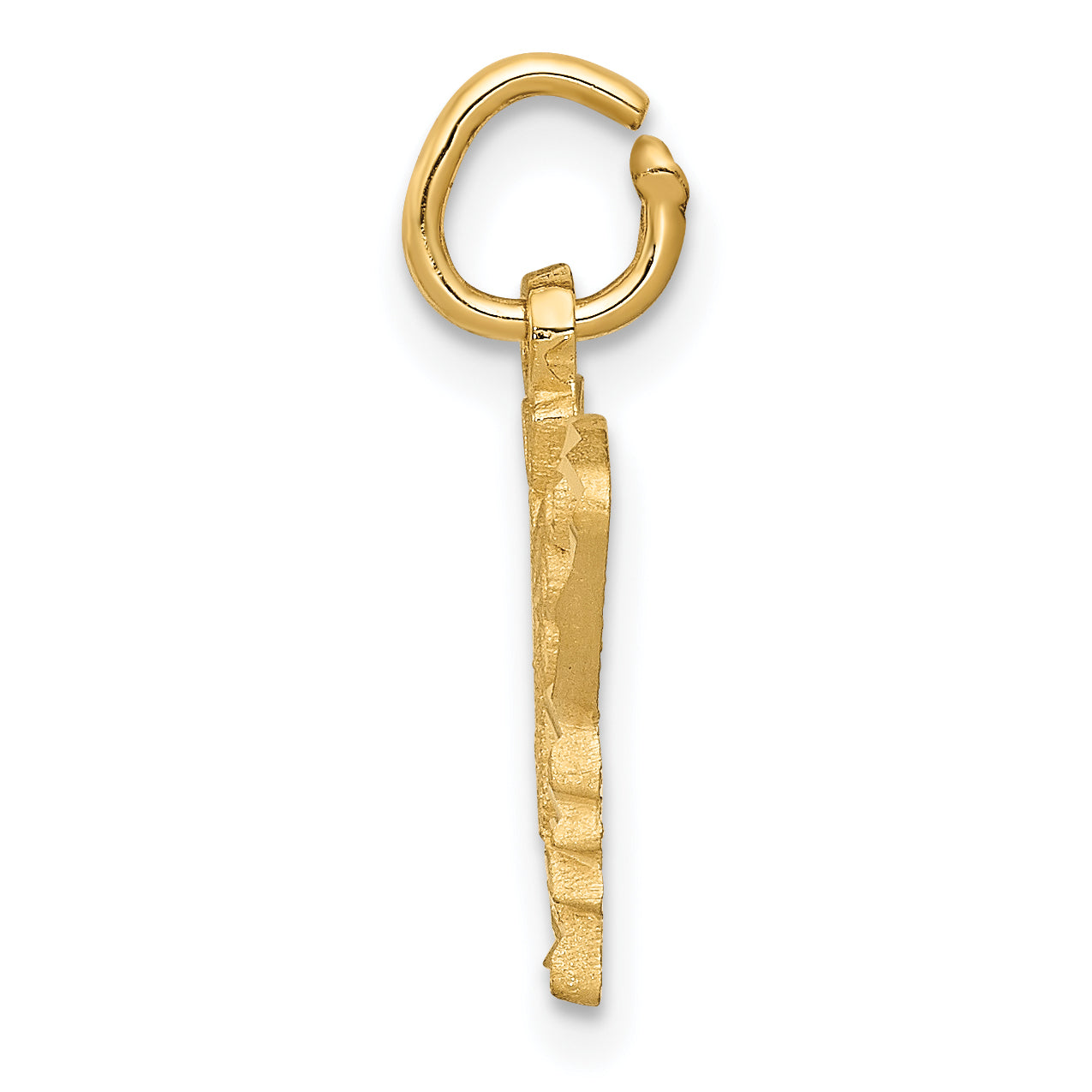 14K Yellow Gold Butterfly Charm