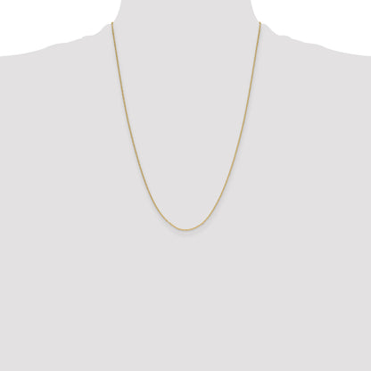 24.00 Inch 14K 1.5mm Mariners Link Chain Necklace